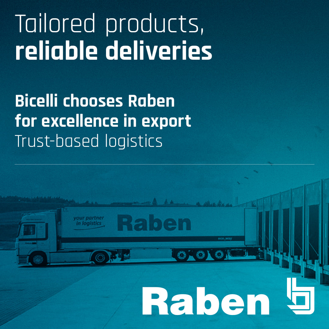 Bicelli and Raben Group: a strategic partnership for exports